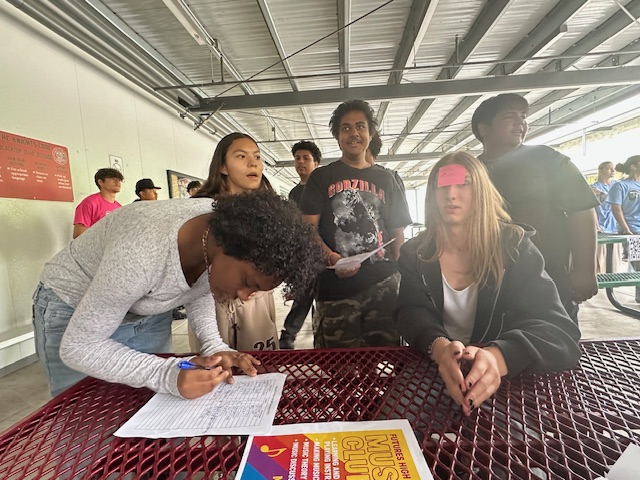 Futures High School 2025 Club Rush!